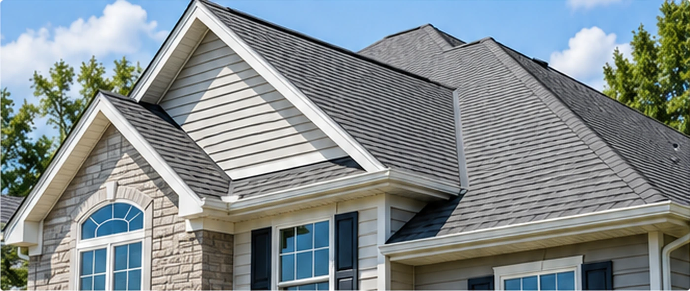 Residential roofing project related to roof replacement estimate