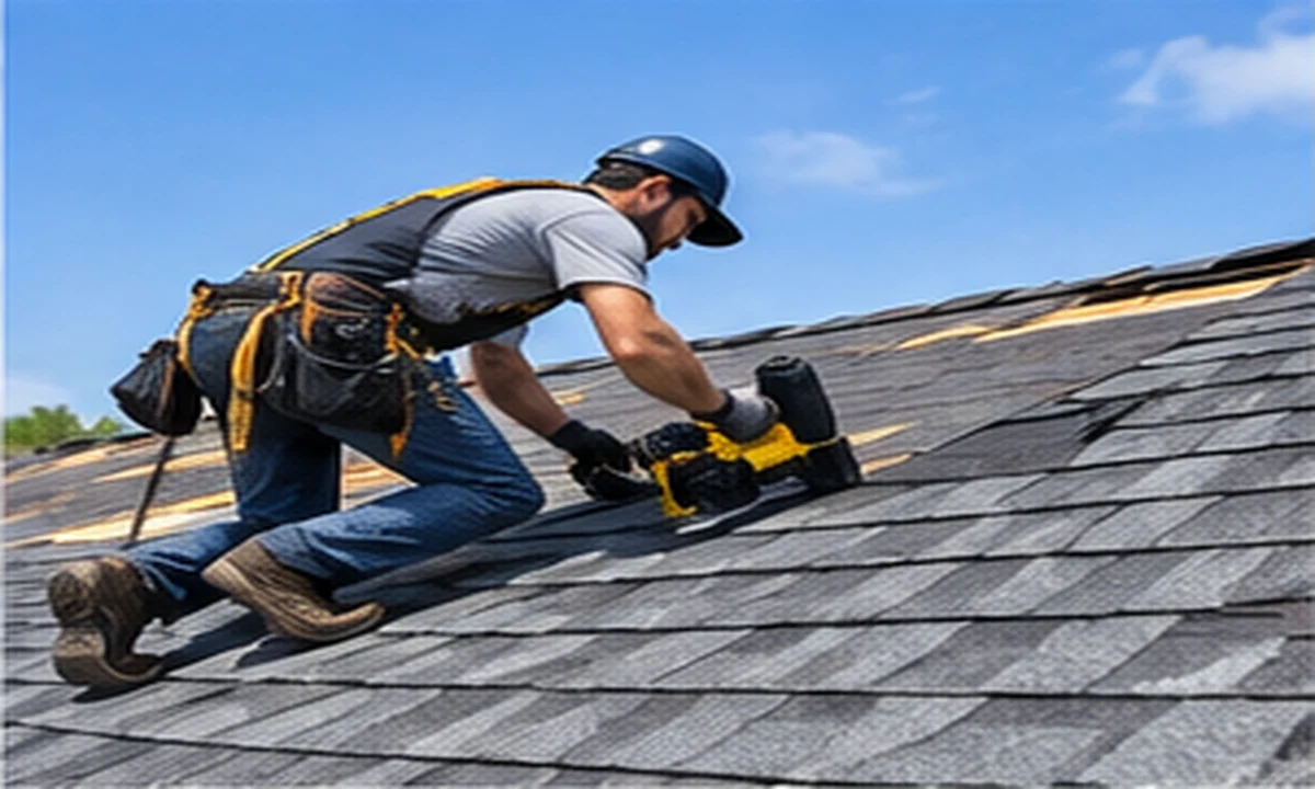wind damage roof replacement roofing project